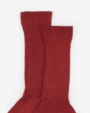 Isabel Marant Lazea Socks - Red