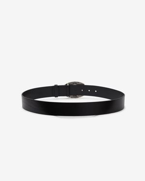 Isabel Marant Ceinture Square Buckle - Blanc