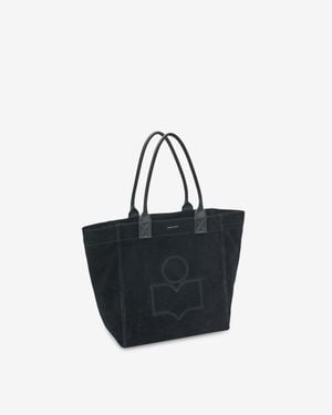 Isabel Marant Yenky Suede Tote Bag - Black