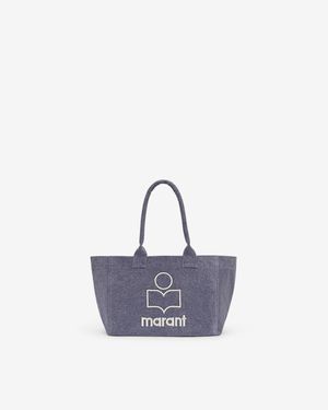 Isabel Marant Yenky Zipped Tote Bag - Blue