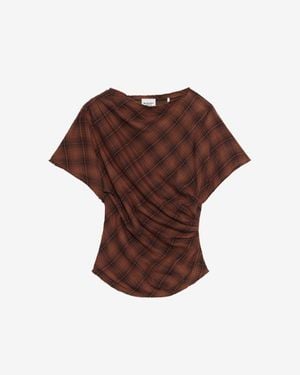 Isabel Marant Top Neyela - Marrone