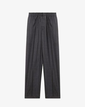 Isabel Marant Pantaloni Nahili - Grigio