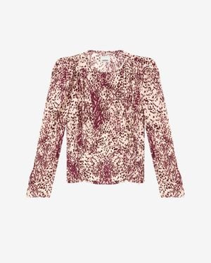 Isabel Marant Zarga Blouse - Red
