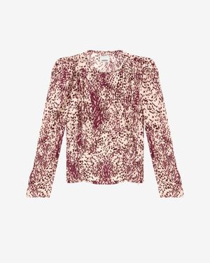 Isabel Marant Zarga Blouse - Red