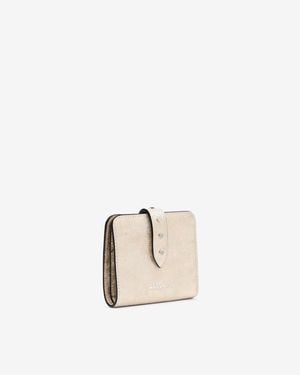 Isabel Marant Petite Maro Leather Wallet - Natural