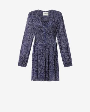 Isabel Marant Loriena Dress - Blue