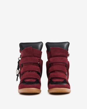 Isabel Marant Baskets Bekett Ring - Rouge