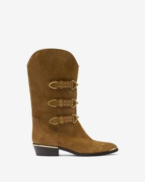 Isabel Marant Mexia Boots - Metallic