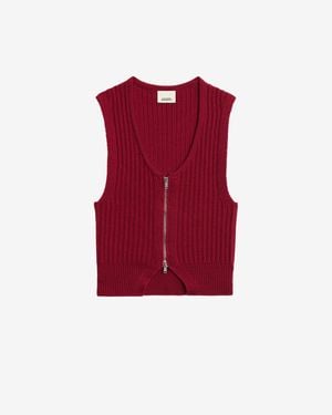 Isabel Marant Gilet Devima - Rosso