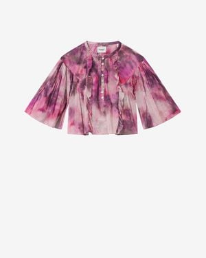 Isabel Marant Veelia Top - Pink