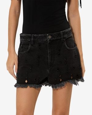 Isabel Marant Aecia Shorts - Black