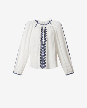Isabel Marant Lena Blouse - White