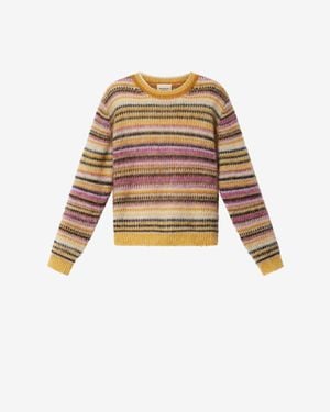 Isabel Marant Morine Mohair Sweater - White