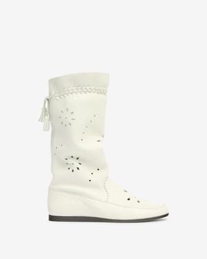 Isabel Marant Welky Boots - White