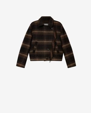 Isabel Marant Galeane Wool Coat - Black