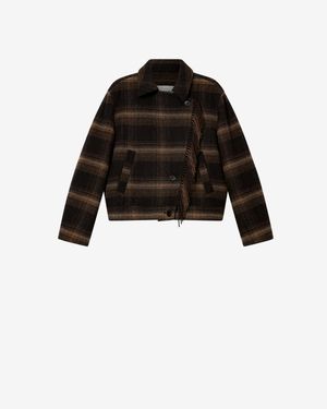 Isabel Marant Mantel Galeane Aus Wolle - Schwarz