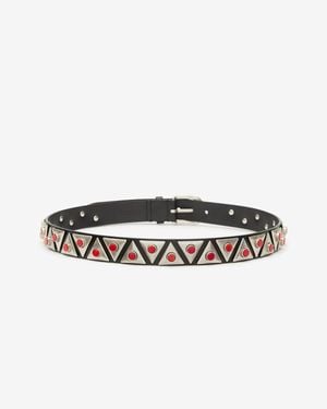 Isabel Marant Veliana Belt - White
