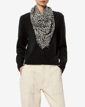 Isabel Marant Alecia Scarf - Weiß