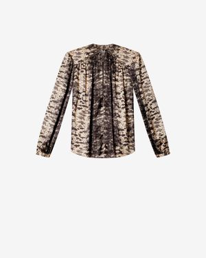 Isabel Marant Laraya Silk Blouse - White