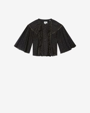 Isabel Marant Veenia Top - Black