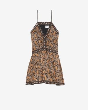 Isabel Marant Kleid Danielle - Schwarz