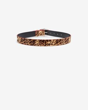 Isabel Marant Lapae Ledergürtel - Weiß
