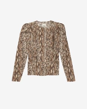 Isabel Marant Zarga Blouse - Natural