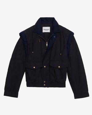 Isabel Marant Desha Jacket - Blue
