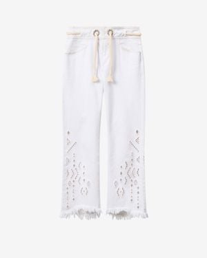 Isabel Marant Alison Pants - White