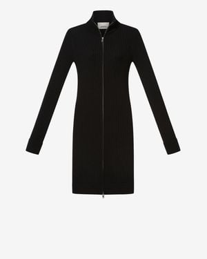 Isabel Marant Kleid Alexane Aus Wolle - Schwarz