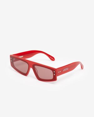 Isabel Marant Zoomy Sunglasses - Red