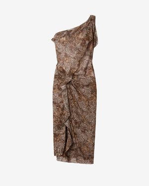Isabel Marant Charlota Dress - Brown