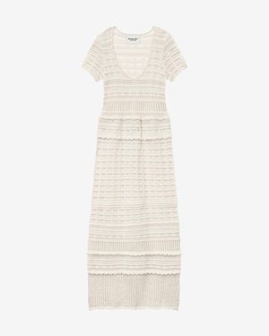 Isabel Marant Aurore Dress - White