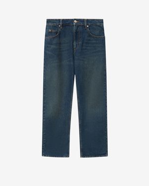 Isabel Marant Dromie Trousers - Blue