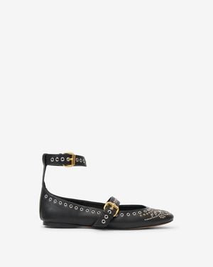 Isabel Marant Ylza Ballerinas - Black