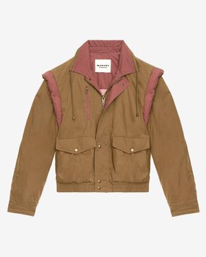 Isabel Marant Desha Jacket - Brown