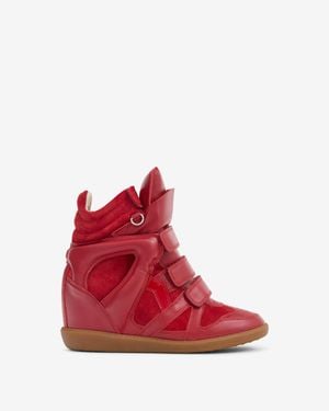 Isabel Marant Bekett Ring Trainers - Red