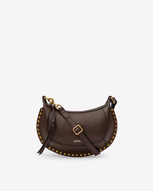 Isabel Marant Oskan Moon Grained Bag - Brown