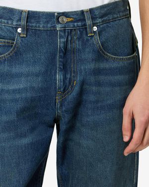 Isabel Marant Lewys Trousers - Blue