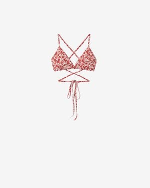 Isabel Marant Solange Bikini Top - White
