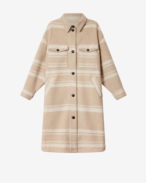 Isabel Marant Djila Coat - Natural