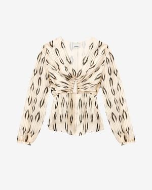 Isabel Marant Stelar Blouse - Natural