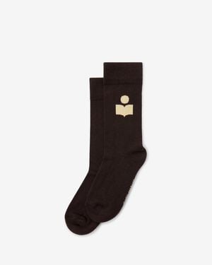 Isabel Marant Siloki Socks - Black