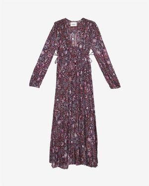 Isabel Marant Briane Dress - Purple