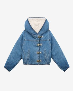 Isabel Marant Biane Coat - Blue