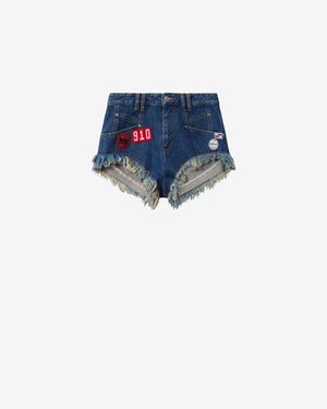 Isabel Marant Eneidala Shorts - Blue