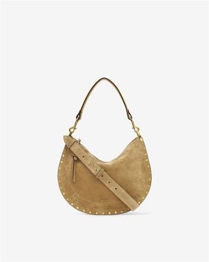 Isabel Marant Oskan Soft Zipped Bag - Metallic