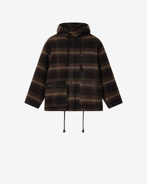 Isabel Marant Kiril Wool Coat - Black