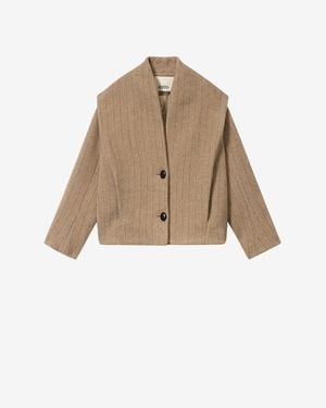 Isabel Marant Dyogo Coat - Natural