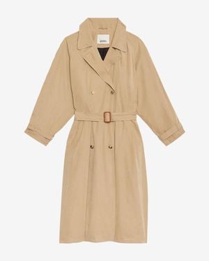 Isabel Marant Elea Coat - Natural